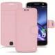 Custodia in pelle Lenovo Moto Z - Rose ( Nappa - Pantone 2365C ) 