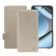 Google Pixel 10 Pro leather case - Beige Veggie ( Pantone #dab9a1 ) 