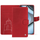 Funda de piel para cartera Google Pixel 10 Pro - Rouge troupelenc ( Pantone #AB191A )