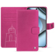 Étui portefeuille cuir Google Pixel 10 Pro - Rose BB ( Pantone #DB599F )