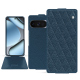 Housse cuir Google Pixel 10 Pro - Indigo - Couture ( Pantone #1f4565 ) 
