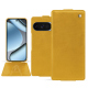 Google Pixel 10 Pro leather case - Jaune soulèu ( Pantone #F3B934 )