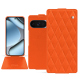 硬质真皮保护套 Google Pixel 10 Pro - Orange fluo - Couture ( Pantone #ff5406 ) 