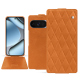 Custodia in pelle Google Pixel 10 Pro - Mandarine vintage - Couture ( Pantone #d47231 ) 