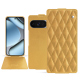 硬质真皮保护套 Google Pixel 10 Pro - Or Maïa - Couture ( Pantone 871C ) 