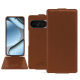 Google Pixel 10 Pro leather case - Marron PU ( Pantone #8B4720 )