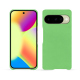 Google Pixel 10 leather cover - Vert olive ( Nappa - Pantone #a7c58e ) 