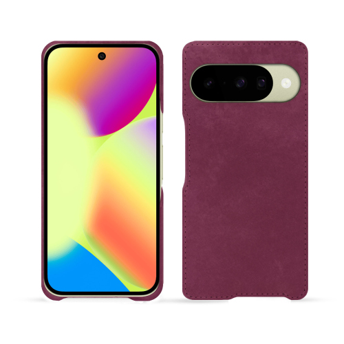 Funda Google Pixel 10 Premium | Cuero de lujo a medida NorevePrune vintage ( Pantone #612434 ) 