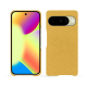 Coque cuir Google Pixel 10 - Mimosa ( Pantone #b39437 ) 