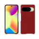 Coque cuir Google Pixel 10 - Tomate ( Pantone #a61715 ) 