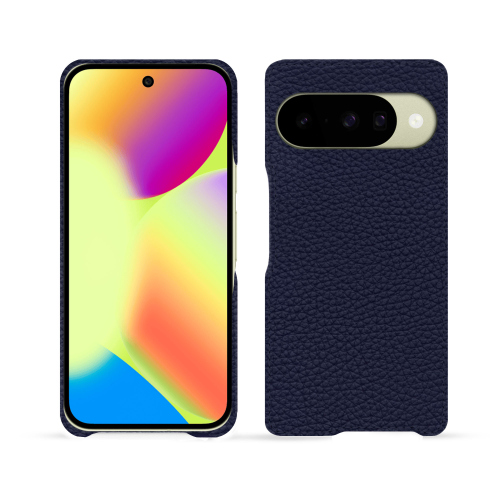 Capa Google Pixel 10 Premium | Couro de luxo personalizado NoreveCobalt ( Pantone #2b253f ) 