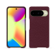 Google Pixel 10 leather cover - Lie de vin ( Pantone #412234 ) 