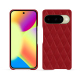 Funda de piel Google Pixel 10 - Rouge - Couture ( Nappa - Pantone #d50032 ) 