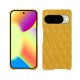 Funda de piel Google Pixel 10 - Jaune soulèu - Couture ( Pantone #F3B934 )