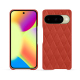 Funda de piel Google Pixel 10 - Arange clouquié - Couture ( Pantone #D33108 )