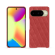 硬质真皮保护套 Google Pixel 10 - Cerise vintage - Couture ( Pantone #a6302e ) 