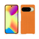 Lederschutzhülle Google Pixel 10 - Abaca arancio ( Pantone #d77540 )