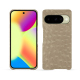 Custodia in pelle Google Pixel 10 - Autruche desert ( Pantone #A39382 ) 
