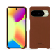 Custodia in pelle Google Pixel 10 - Marron PU ( Pantone #8B4720 )