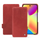 Google Pixel 10 leather case - Cerise vintage ( Pantone #a6302e ) 