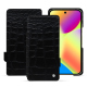 Lederschutzhülle Google Pixel 10 - Crocodile nero ( Noir / Black) 