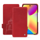 Google Pixel 10 leather case - Rouge troupelenc ( Pantone #AB191A )