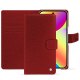 Google Pixel 10 leather wallet case - Tomate ( Pantone #a61715 ) 