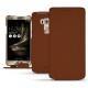 Funda de piel Asus Zenfone 3 Deluxe  5.7 ZS570KL - Marron PU