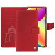 Funda de piel para cartera Google Pixel 10 - Rouge troupelenc ( Pantone #AB191A )