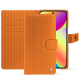 Capa de couro para carteira Google Pixel 10 - Abaca arancio ( Pantone #d77540 )