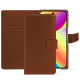 Google Pixel 10 leather wallet case - Marron PU ( Pantone #8B4720 )