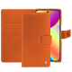 Funda de piel para cartera Google Pixel 10 - Orange Veggie ( Pantone #cb6015 ) 
