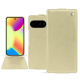 Housse cuir Google Pixel 10 - Beige ( Nappa - Pantone #ceb888 ) 