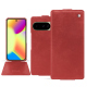Housse cuir Google Pixel 10 - Cerise vintage ( Pantone #a6302e ) 