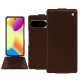 Google Pixel 10 leather case - Châtaigne ( Pantone #1b1107 ) 