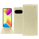 Housse cuir Google Pixel 10 - Ivoire ( Pantone #d6d6c6 ) 