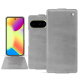 Housse cuir Google Pixel 10 - Platinium ( Pantone 877C ) 
