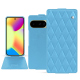 Custodia in pelle Google Pixel 10 - Bleu ciel - Couture ( Nappa - Pantone #abcae9 ) 