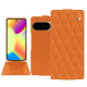 Lederschutzhülle Google Pixel 10 - Orange - Couture ( Nappa - Pantone #ff9351 ) 