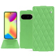 Custodia in pelle Google Pixel 10 - Vert olive - Couture ( Nappa - Pantone #a7c58e ) 