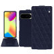 Google Pixel 10 leather case - Cobalt - Couture ( Pantone #2b253f ) 