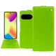 Google Pixel 10 leather case - Vert fluo ( Pantone #00ab5f ) 
