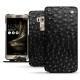 Funda de piel Asus Zenfone 3 Deluxe  5.7 ZS570KL - Autruche nero