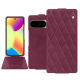 Custodia in pelle Google Pixel 10 - Prune vintage - Couture ( Pantone #612434 ) 