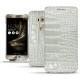 Housse cuir Asus Zenfone 3 Deluxe 5.7 ZS570KL - Crocodile milk