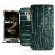 Custodia in pelle Asus Zenfone 3 Deluxe  5.7 ZS570KL - Crocodile pino