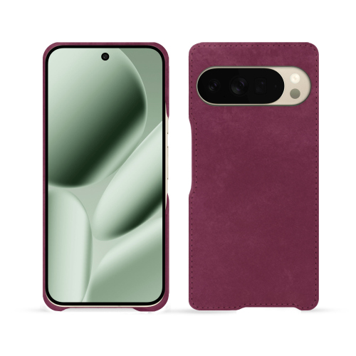 Capas traseiras de luxo para Pixel 10 Pro XL | Couro de alta qualidade NorevePrune vintage ( Pantone #612434 ) 