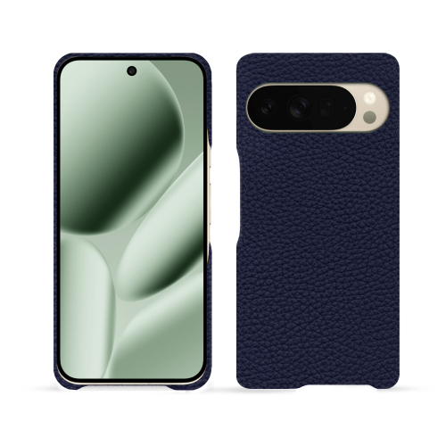 Capas traseiras de luxo para Pixel 10 Pro XL | Couro de alta qualidade NoreveCobalt ( Pantone #2b253f ) 