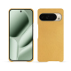 Google Pixel 10 Pro XL leather cover - Or Maïa ( Pantone 871C ) 
