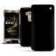 レザーケース Asus Zenfone 3 Deluxe  5.7 ZS570KL - Onyx ( Bologna Hi Gloss - Black ) 